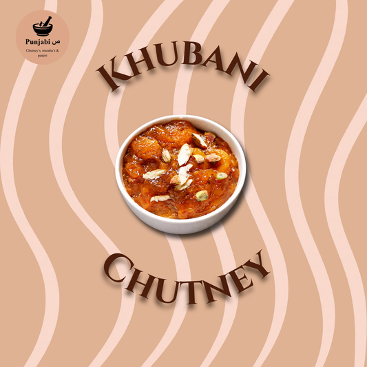 Khubani Chutney by Punjabi Suad in premium packaging for authentic Pakistani food.