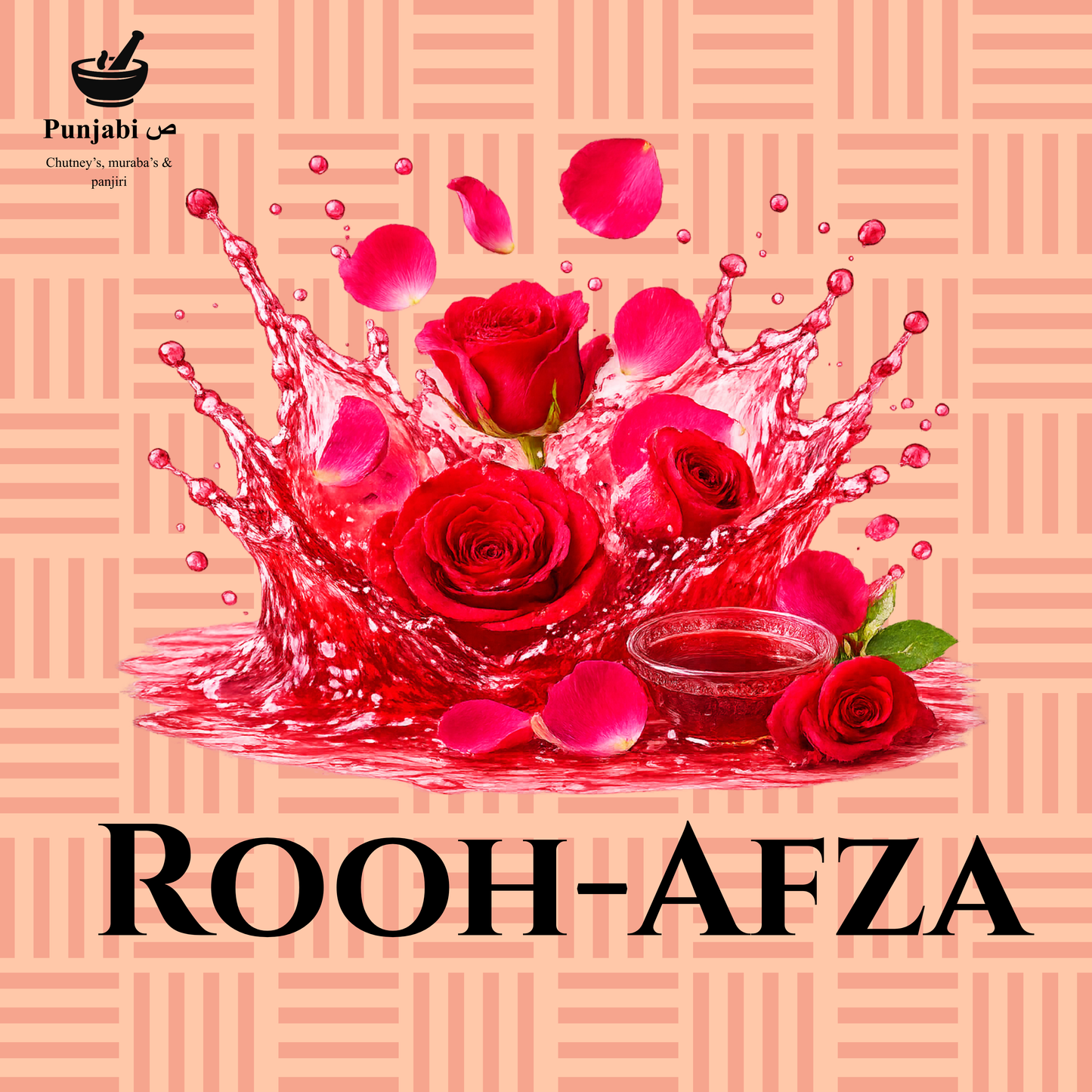 Rooh Afza Sharbat by Punjabi Suad in premium packaging for authentic Pakistani food