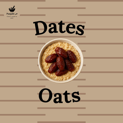 Dates Oats by Punjabi Suad in premium packaging for authentic Pakistani food.