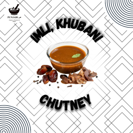 Imli Khubani Chutney by Punjabi Suad in premium packaging for authentic Pakistani food
