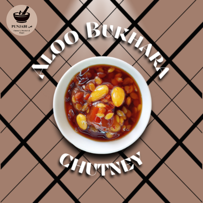 Aloo Bukhara Chutney by Punjabi Suad in premium packaging for authentic Pakistani food.